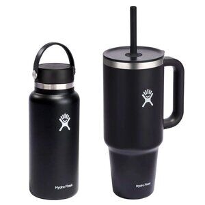 NWT Hydro Flask Essential Hydration Set BLACK